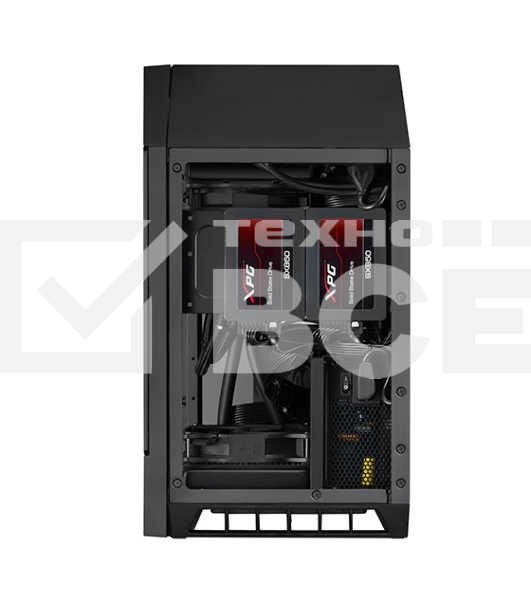 Компьютерный корпус SilverStone SST-LD03B-AF TO-LD03-BK-GLASS AND AIR FLOW VENT-SST  (810256)