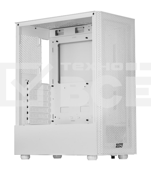 Компьютерный корпус ADATA XPG Valor Mesh White, No Fan, Mid-Tower