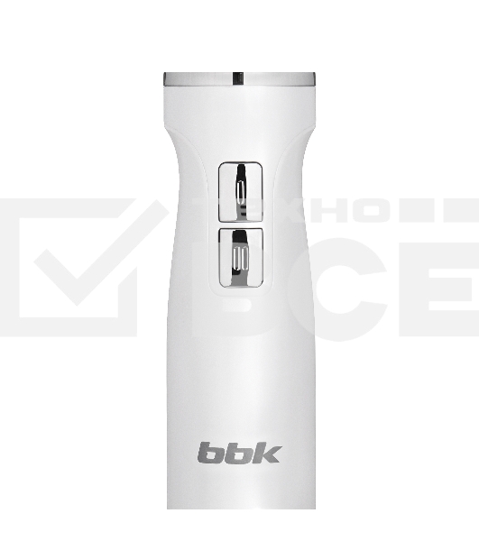 Блендер BBK KBH0812/W стальной/белый