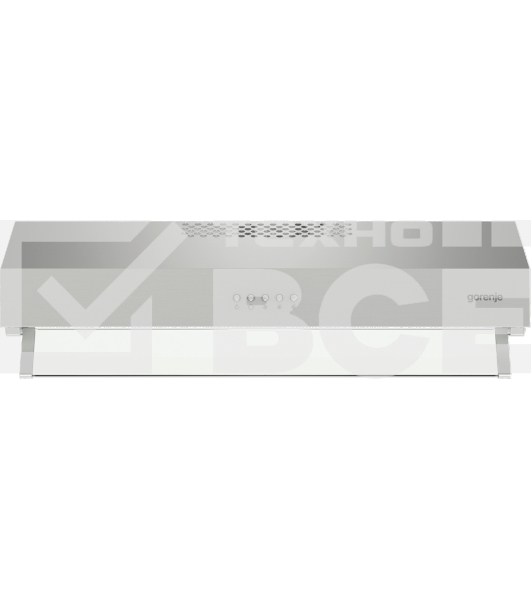 Вытяжка встраиваемая Gorenje WHU629EX/M нержавеющая сталь управление: кнопочное (1 мотор)