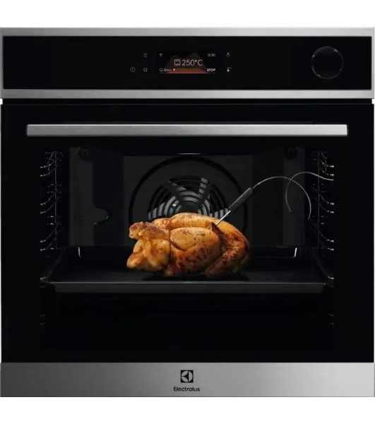 Духовой шкаф электрический Electrolux EOC8P39WX черный/нержавеющая сталь