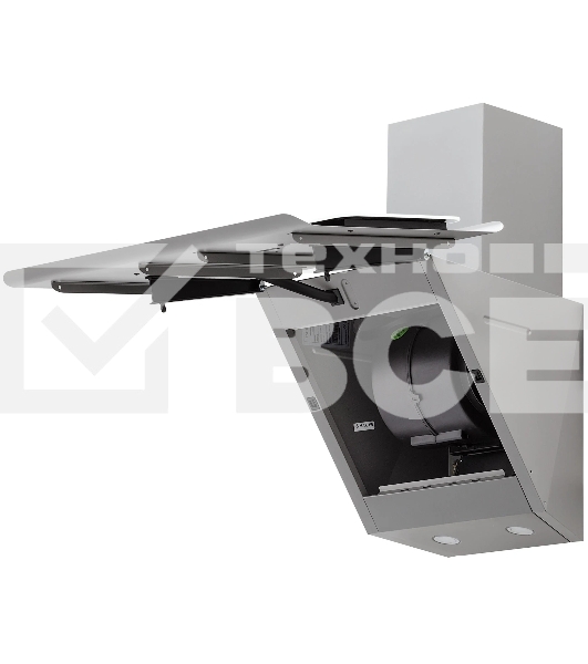 Вытяжка наклонная Krona Uran 600 DN White 4S белый, 60 см, 950 куб. м/ч, 68 дБ