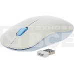 Мышь беспроводная Acer OMR205 белый/голубой, 1200 dpi, радиоканал, USB, кнопки - 3, фото9