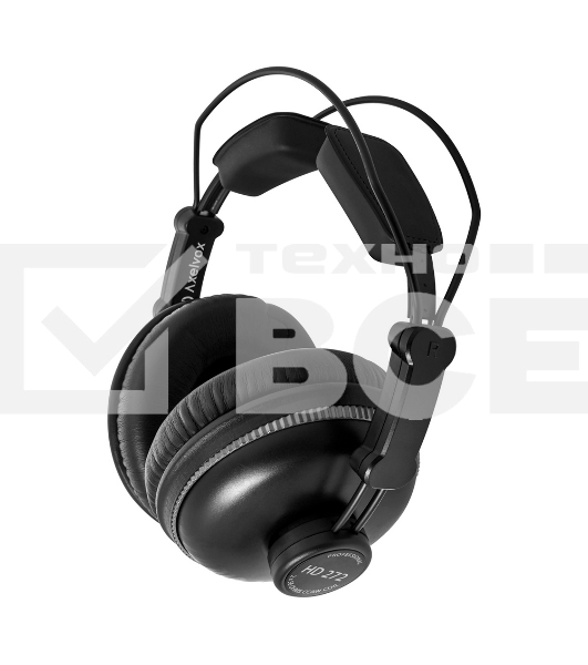 Наушники динамические закрытого типа AXELVOX HD272 Studio/Hi-Fi 10-30000 Гц 56 Ом черный