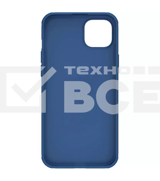 Чехол Super Frosted Shield Pro, синий, (AP IP15 Plus)