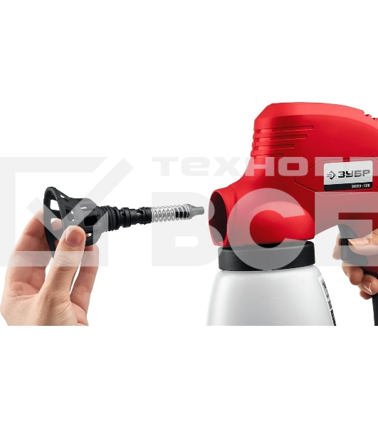Краскопульт электрический безвоздушный Зубр 120 Вт ЗКПЭ-120