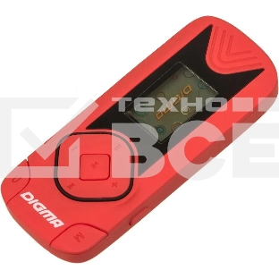 Плеер Flash Digma R3 8Gb красный/0.8