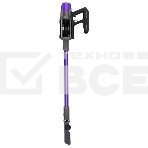 Пылесос вертикальный Centek CT-2572 фиолетовый/черный, питание от аккумулятора, 230 Вт, уборка сухая, пылесборник 1.2 л, работа от АКБ max 90 мин, фото2