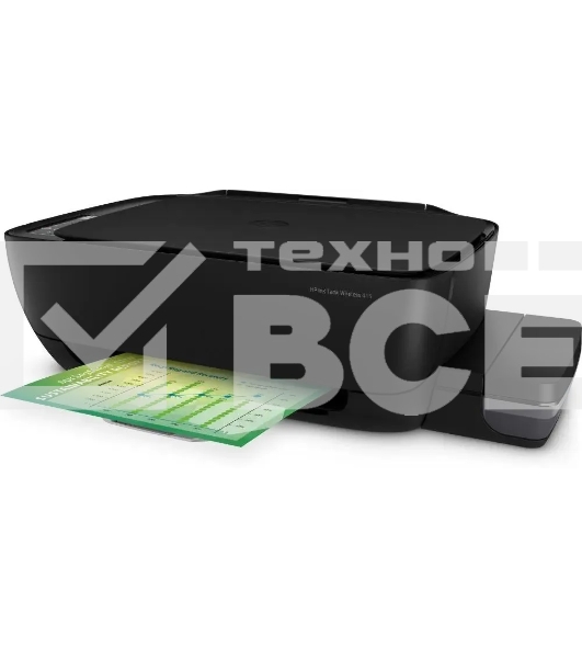 МФУ струйный HP Ink Tank 415 AiO (Z4B53A), A4, цветной, печ. до 8 стр/мин. (ч/б) до 5 стр/мин. (цвет), 1200x1200dpi (ч/б печать, скан.) 1200 x 4800 dpi (печать цвет), USB, Wi-Fi