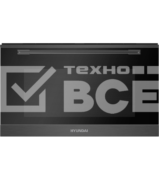 Духовой шкаф Электрический Hyundai HMEO 6540 DX черный