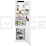 Встраиваемый холодильник Electrolux LNS9TE19S белый, двухкамерный 213/61л, морозилка снизу, No Frost, фото 1