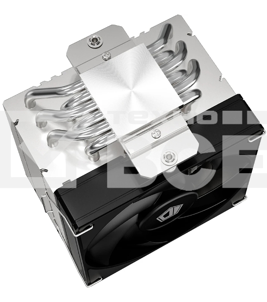Кулер ID-COOLING SE-610-XT BASIC черный 120мм алюминий+медь 2000rpm 29.85db 4-pin 250W 151мм