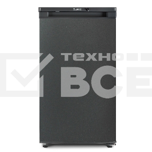 Холодильник Бирюса W408 графит однокамерный 88/27л морозилка сверху