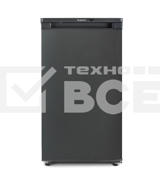 Холодильник Бирюса W408 графит однокамерный 88/27л морозилка сверху