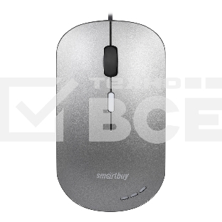Мышь проводная Smartbuy (SBM-288-G) серый металлик