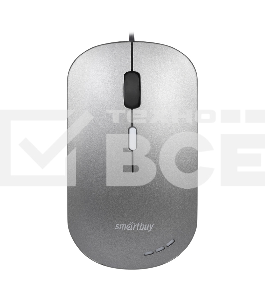 Мышь проводная Smartbuy (SBM-288-G) серый металлик