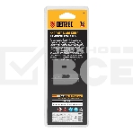 Нож Denzel 18 мм, сменное лезвие, SK4, корпус из цинкового сплава + TPR, торцевой зажим, фото4