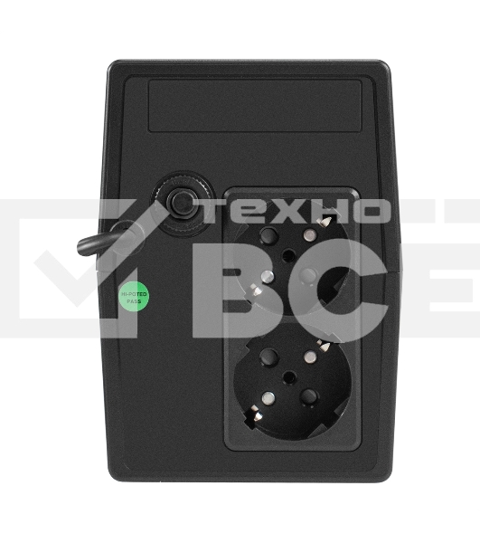 Источник бесперебойного питания ExeGate Power NB-850.LED.AVR.4C13 (850VA/510W, LED, AVR, 4*C13, батарея 12V 9Ah, черный)