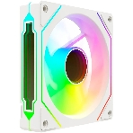 Вентилятор для корпуса Bloody CF-12 LCD ARGb 120х120x25 белый 4-pin 32дБ (упак.:1шт) (CF-12-ARGb120-WH) Ret, фото4