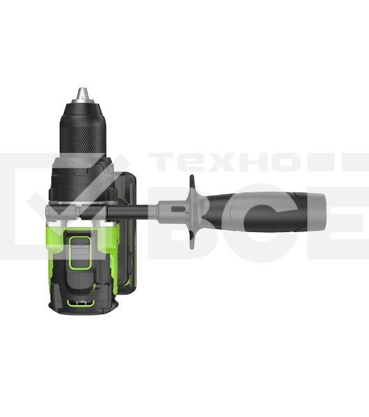 Дрель-шуруповерт аккумуляторная Greenworks GD24DD140 24V, 70/140Нм,Anti-kickback,2х4Ач,ЗУ,кор 3707607CUD