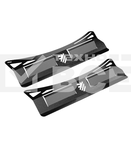 Расширители-подрезатели для снегоуборочных машин Denzel 97653-97656, 2 шт.