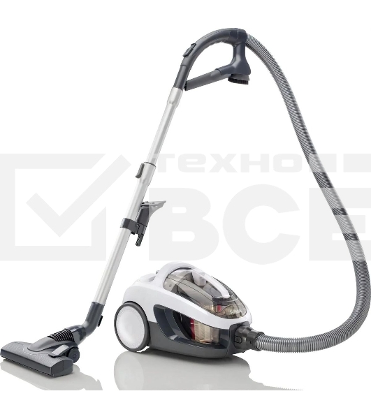 Пылесос Gorenje VC2301SPWCY белый, 400/2300 Вт, уборка сухая, пылесборник контейнер 1.7 л