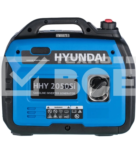 Электрогенератор бензиновый инверторный Hyundai HHY 2050Si, 2.3 кВт, 74 дБ, 18 кг
