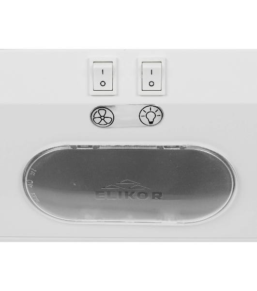 Вытяжка каминная Elikor SA6211WS белый/серебро, 60 см, 180 куб. м/ч, 56 дБ