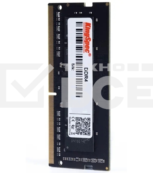 Оперативная память KingSpec, DDR4, 8GB (1x8 GB), 2666 MHz, CL17, SO-DIMM