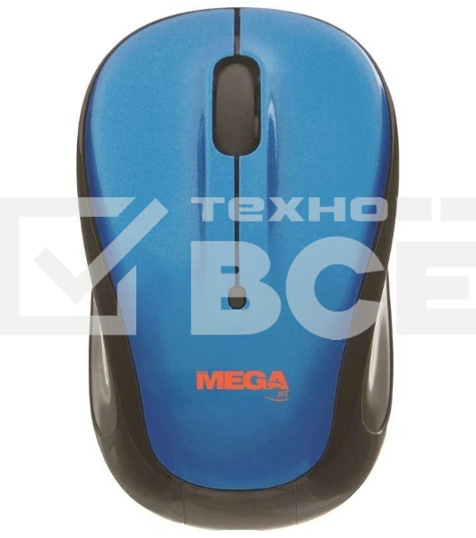 Мышь беспроводная Promega jet E-WM35 синий, 1200 dpi, радиоканал, Bluetooth, USB, кнопки - 3