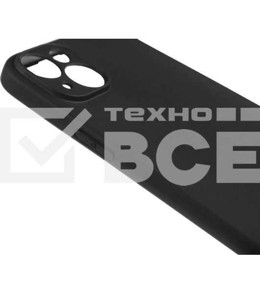 Чехол (клип-кейс) BoraSCO для Apple iPhone 15 Plus черный