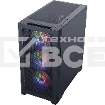 Компьютерный корпус Accord AM08 черный без БП ATX 2xUSB3.0 1xUSB3.1 audio bott PSU, фото3