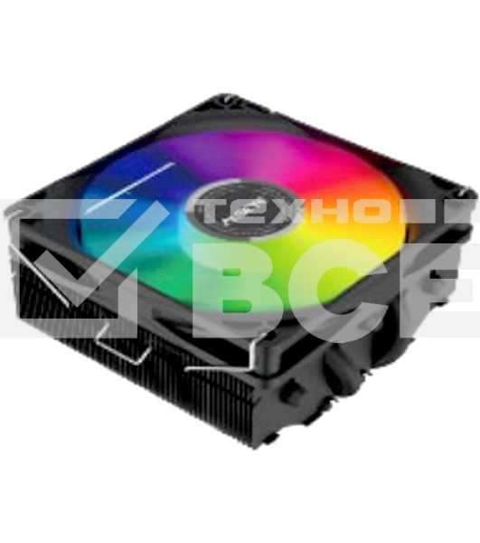 Вентилятор для процессора Alseye S90T-5 Pro черный, 92 мм, алюминий/медь, 2400 об/мин, 31 дБ, 4 pin, 180 Вт, 53 мм