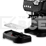 Кофеварка рожковая Kitfort КТ-7107 черный, исп. кофе - молотый/капсулы/зерновой, 2 л, 1560 Вт, 19 Бар, фото2