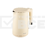 Чайник электрический Energy E-215 1.7л, двойной корпус, бежевый, фото5