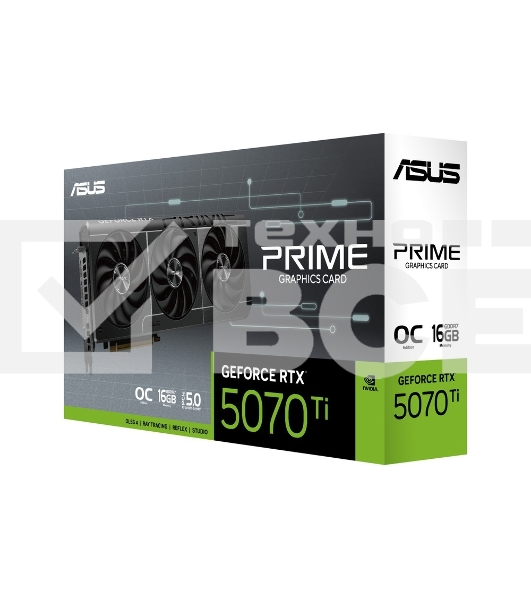 Видеокарта ASUS PRIME-RTX5070TI-O16GRTX5070TI HDMI*1,DP*3,16G,D7