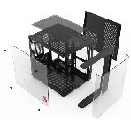 Компьютерный корпус Bloody BD-CC104 черный без БП mATX 5x120мм 1xUSB 2.0 1xUSB 3.0 audio, фото2