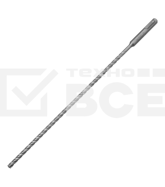 Бур по бетону Denzel цельная крестовая пластина, 6x315 мм, SDS PLUS