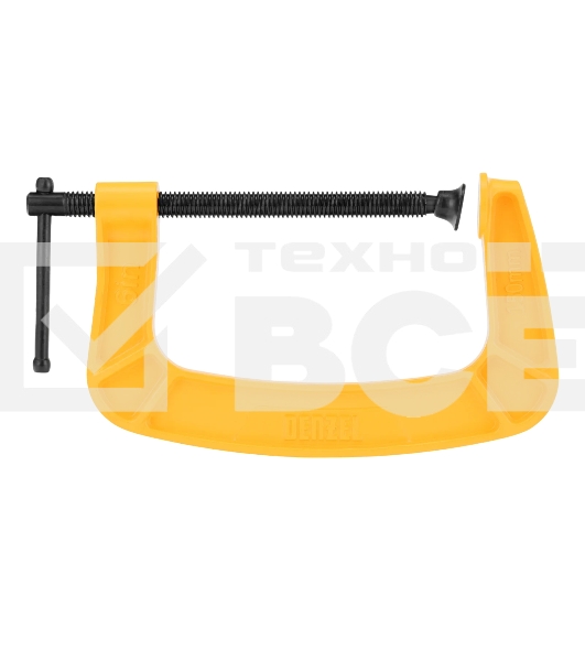 Струбцина Denzel G-образная, усиленная, 150 мм