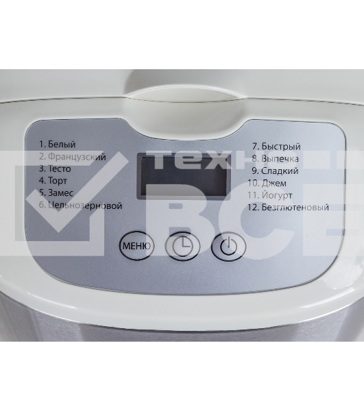 Хлебопечка SUPRA BMS-220 (Хлебопечь. Размер выпечки 750 г. Антипригарное внутреннее покрытие