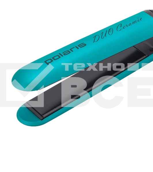 Выпрямитель Polaris PHS-2405К бирюзовый, 34 Вт, LED рег.t,5режимов