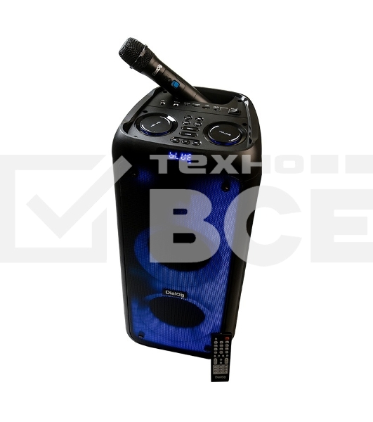 Акустическая колонка 1.0, Dialog Oscar AO-200 45WRMS, Караоке с беспр. микр., BT/FM/USB/SD/LED