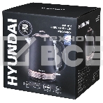 Чайник электрический Hyundai HYK-S4501 1.7л. 2200Вт черный/бронзовый (корпус: нержавеющая сталь/пластик), фото5