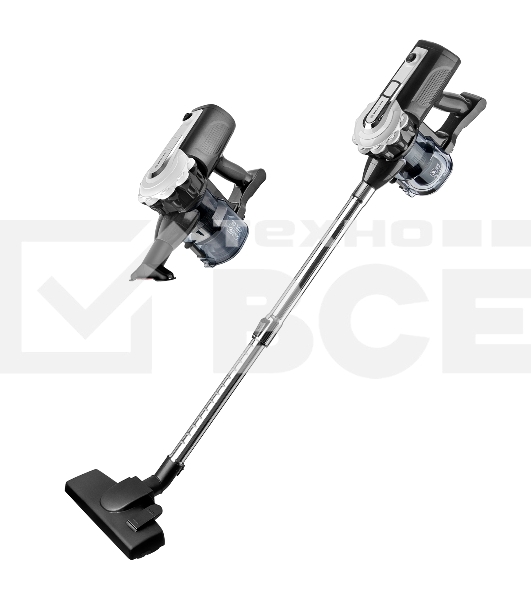 Пылесос вертикальный Brayer BR4269 черный, питание от сети, 185 Вт, уборка сухая, пылесборник 0,8 л