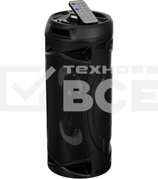 Акустическая система SUPRA SMB-330, 20Вт, с караоке, Bluetooth, FM, USB, черный