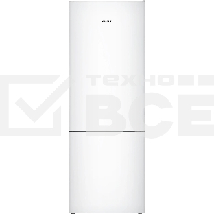 Холодильник Atlant ХМ-4611-101 белый двухкамерный 205/79 л морозилка снизу, капельная система