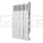 Радиатор биметаллический секционный 500/80/4 боковое подключение, фото 1