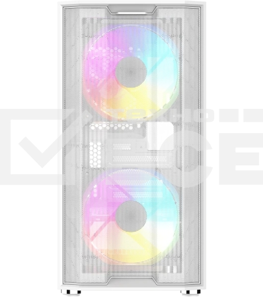 Корпус SAMA S30, Mini-Tower, белый, 2 x 140 мм, 1 x 120 мм