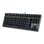 Клавиатура проводная Acer OKW126 механическая черный USB for gamer LED, фото 1