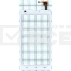 Сенсорное стекло (тачскрин) для ZTE Blade L2, белое, фото 1